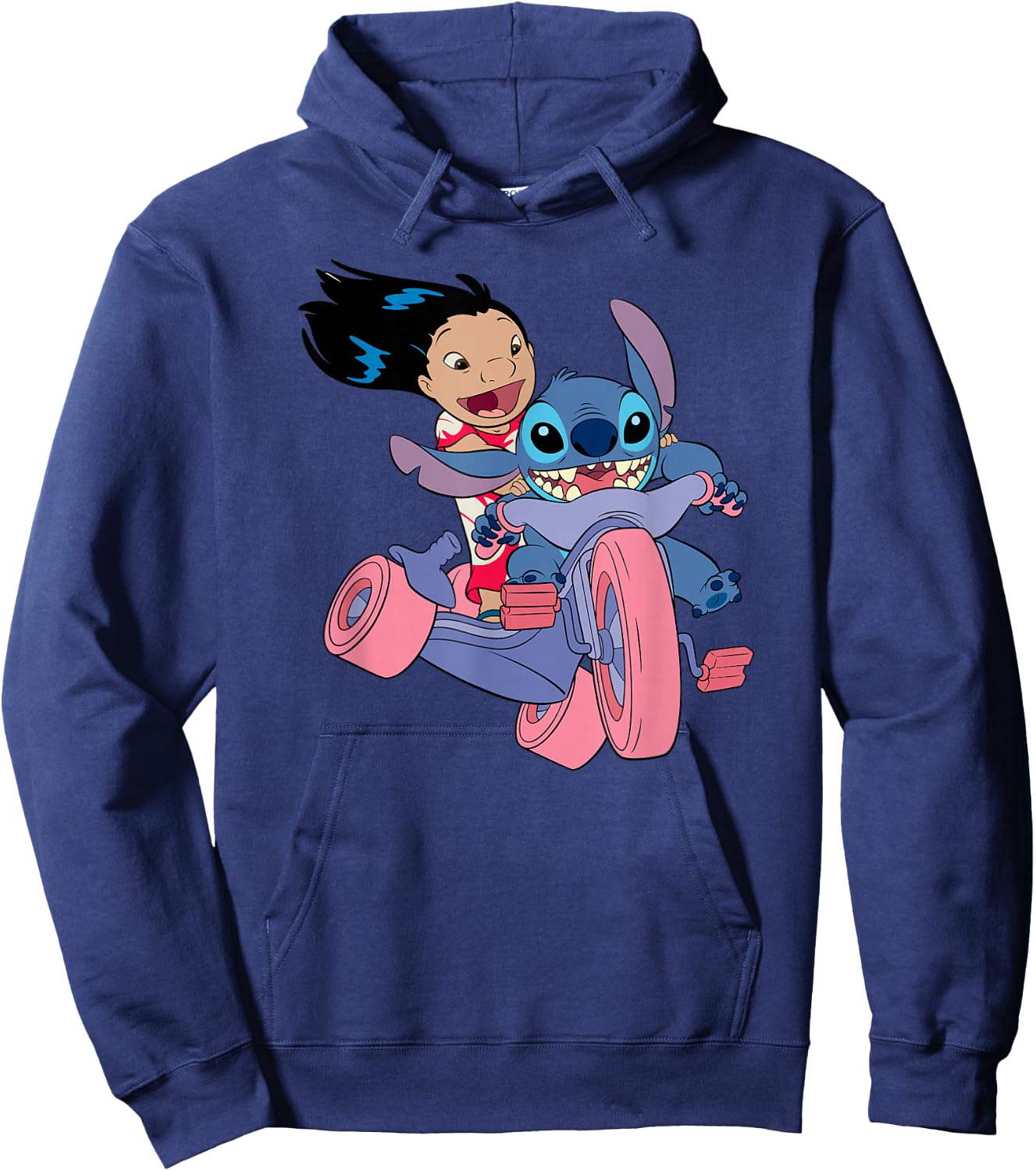 Disney Lilo & Stitch Bike Adventure Hoodie - Hoodie | Navy