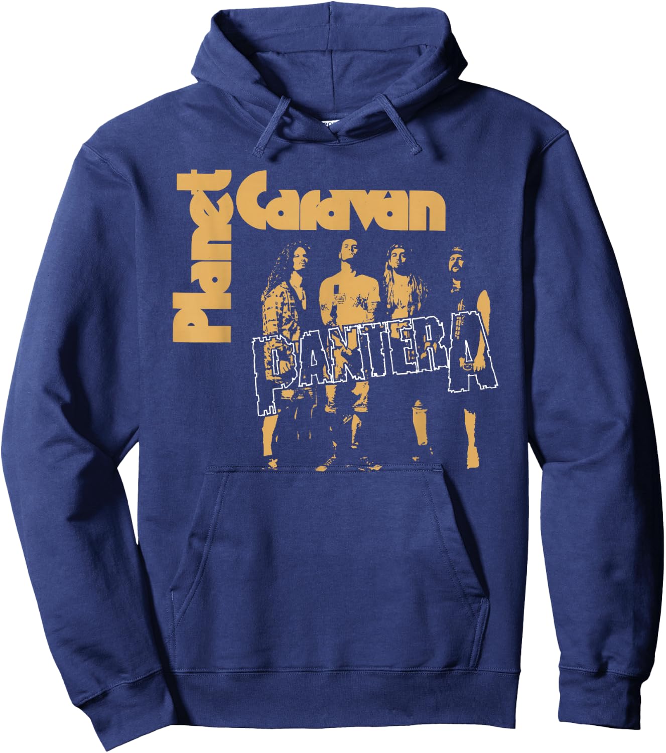 Pantera Official Planet Caravan Hoodie - Hoodie | Navy