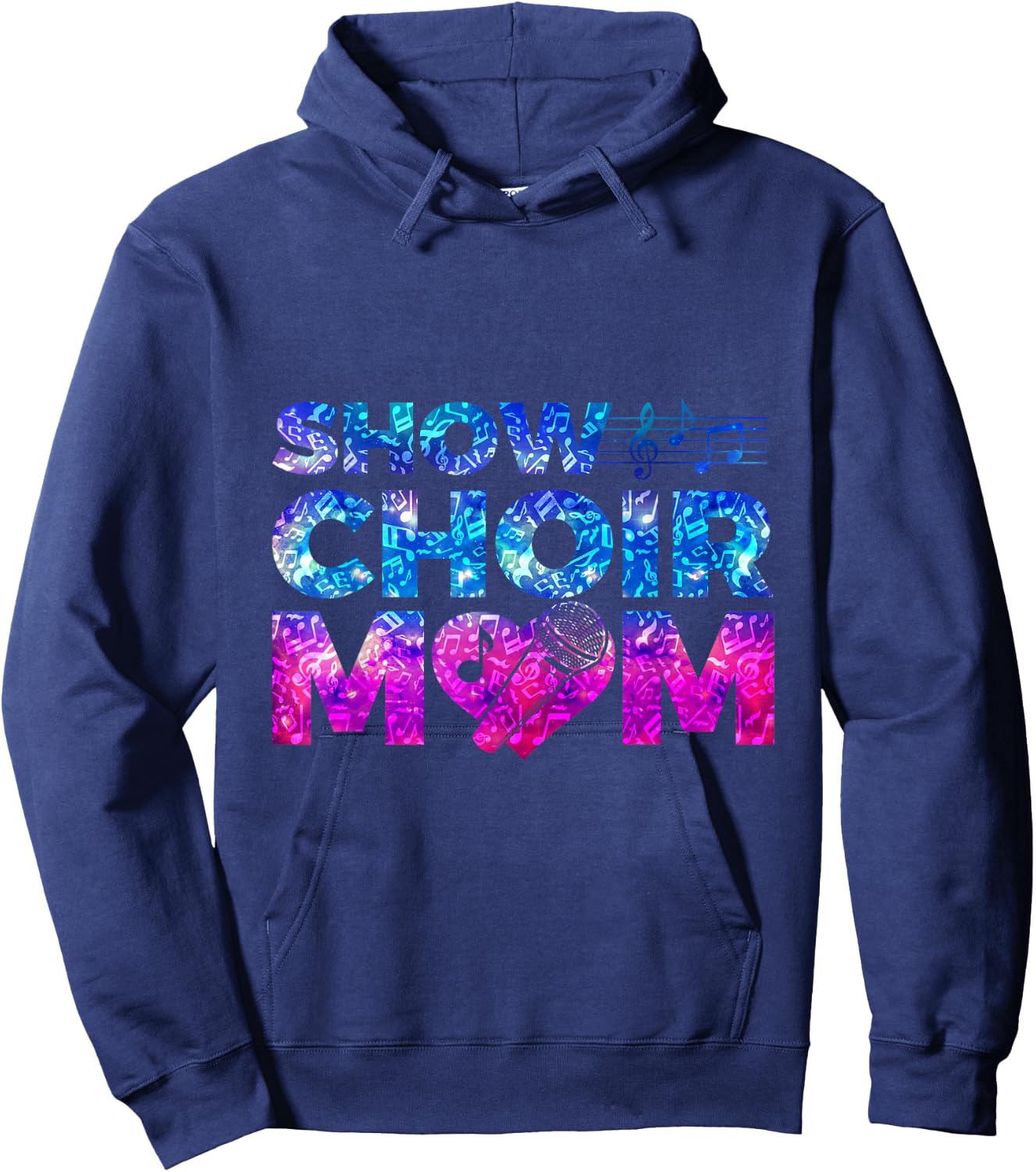 Show Choir Mom Hoodie - Hoodie | Navy
