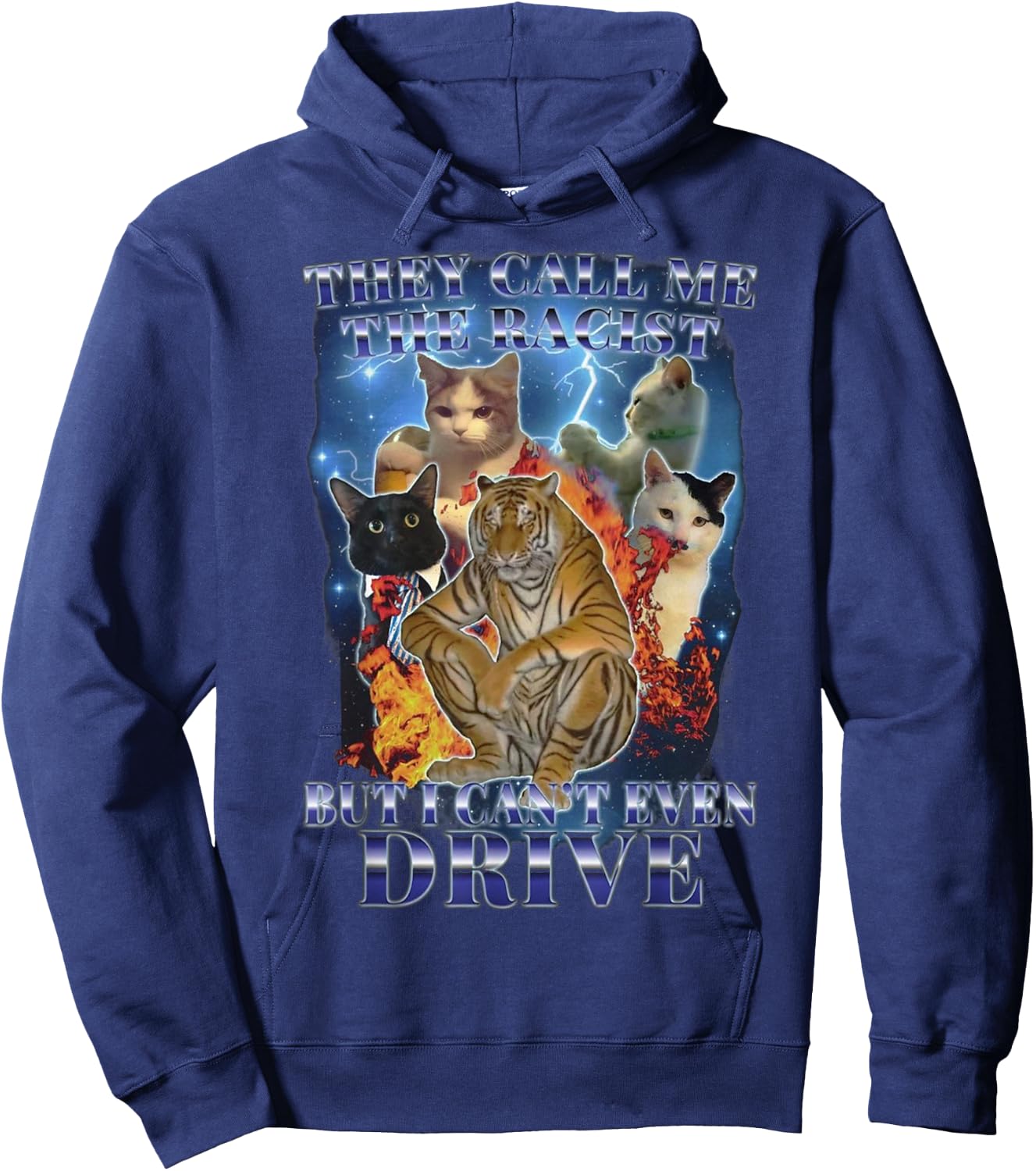 Cat Hoodie - Hoodie | Navy