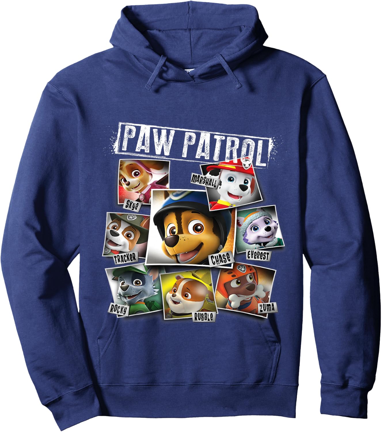 PAW Patrol Pictures Collage All Characters Hoodie - Hoodie | Navy