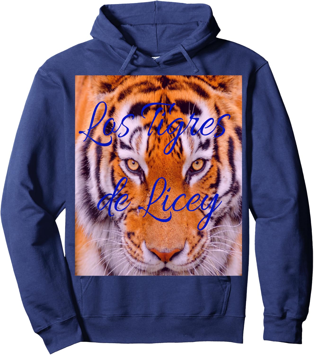 Los Tigres de Licey T Shirts Hoodie - Hoodie | Navy