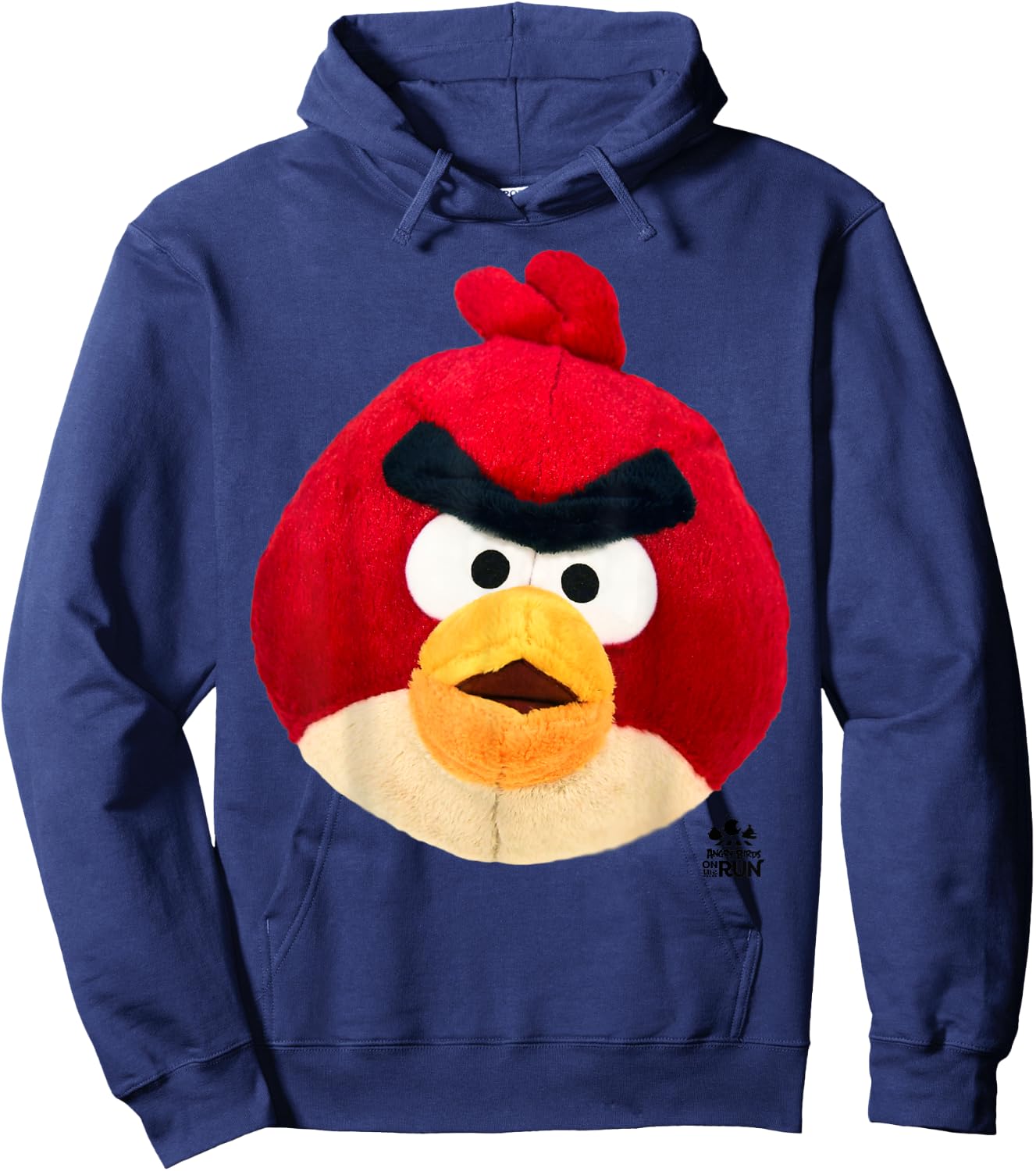 Angry Birds Red Plush Official Merchandise Hoodie - Hoodie | Navy