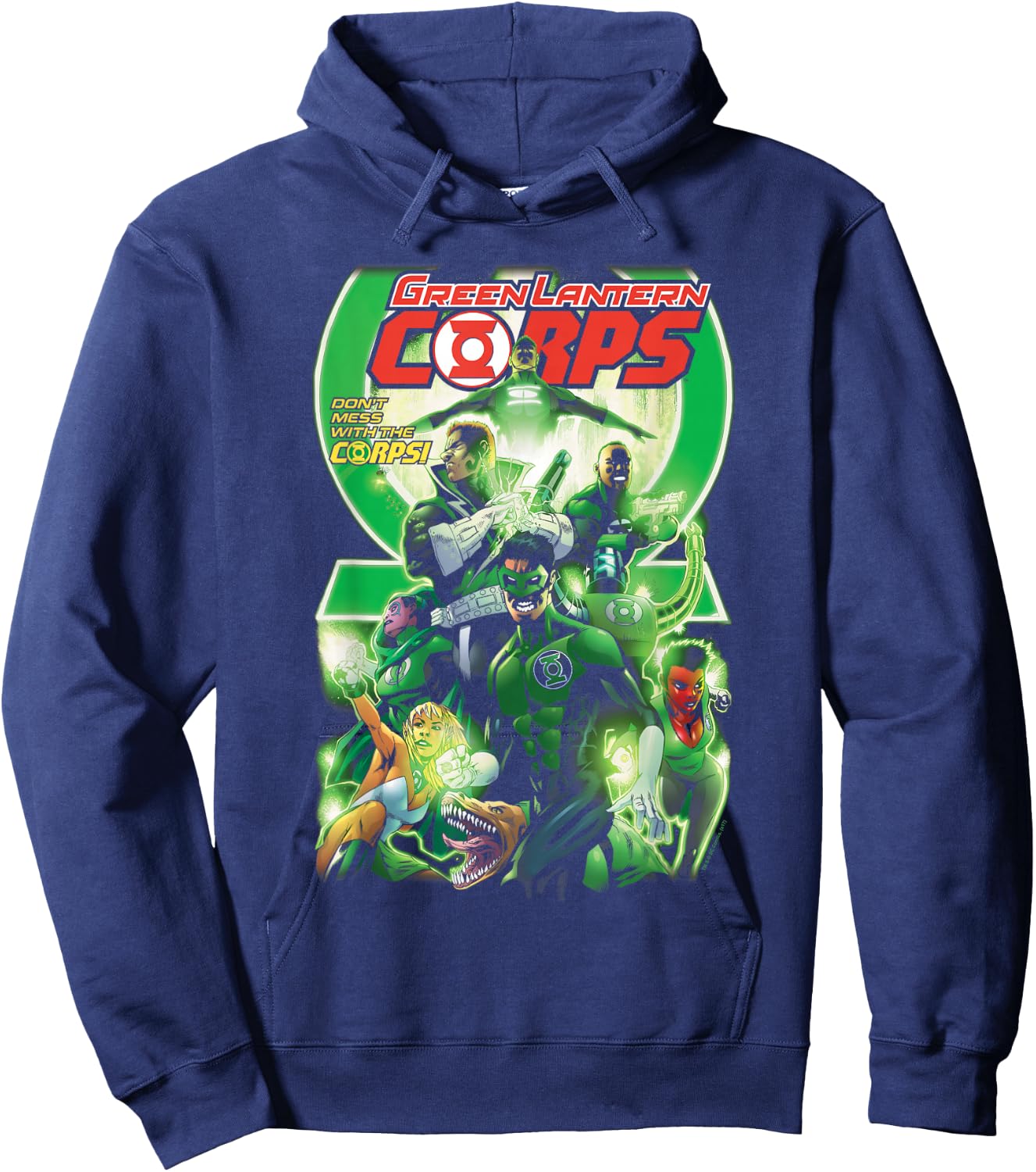 Green Lantern Corps #25 Cover Hoodie - Hoodie | Navy