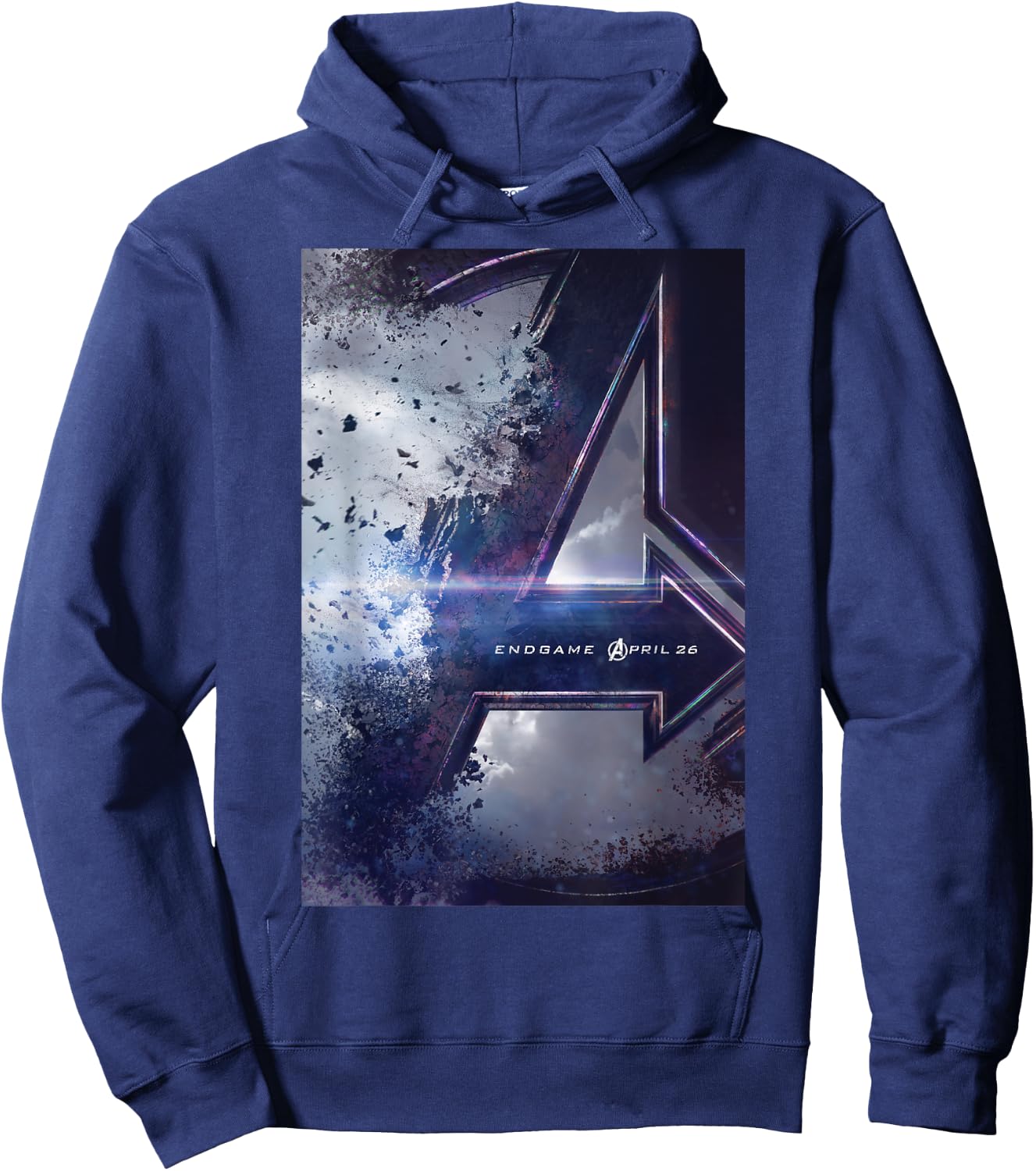 Marvel Avengers Endgame Movie Poster Graphic Hoodie - Hoodie | Navy