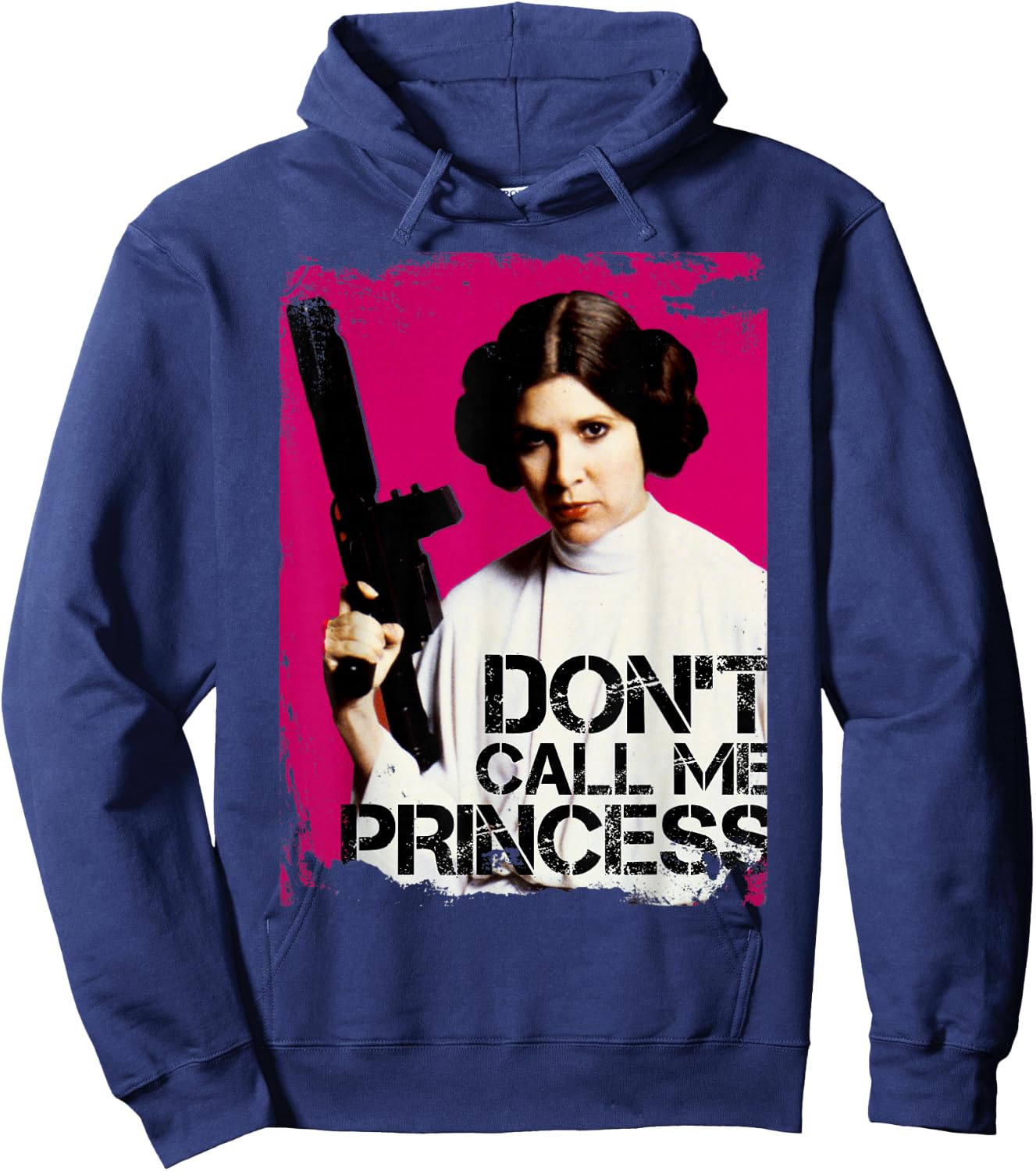 Star Wars Don't Call Me Princess Leia Graphic Hoodie - Hoodie | Navy