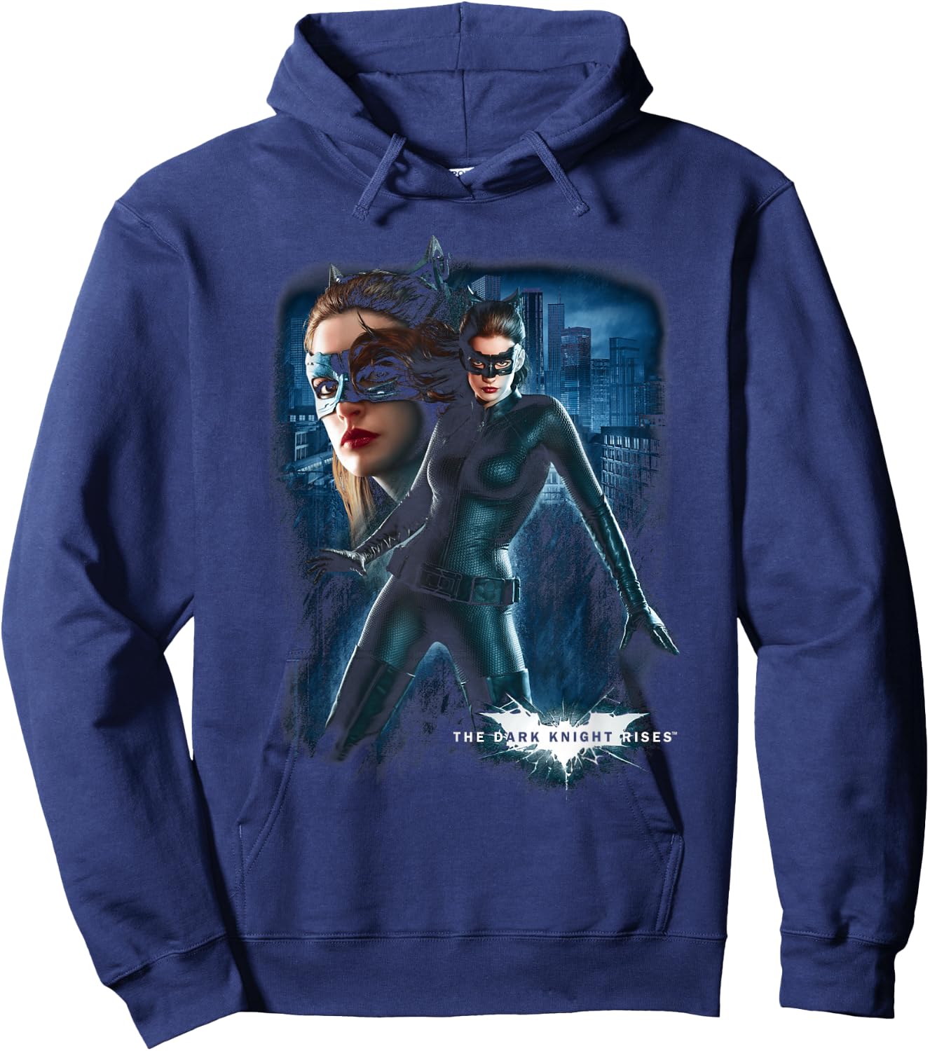 Batman Dark Knight Rises Catwoman Hoodie - Hoodie | Navy