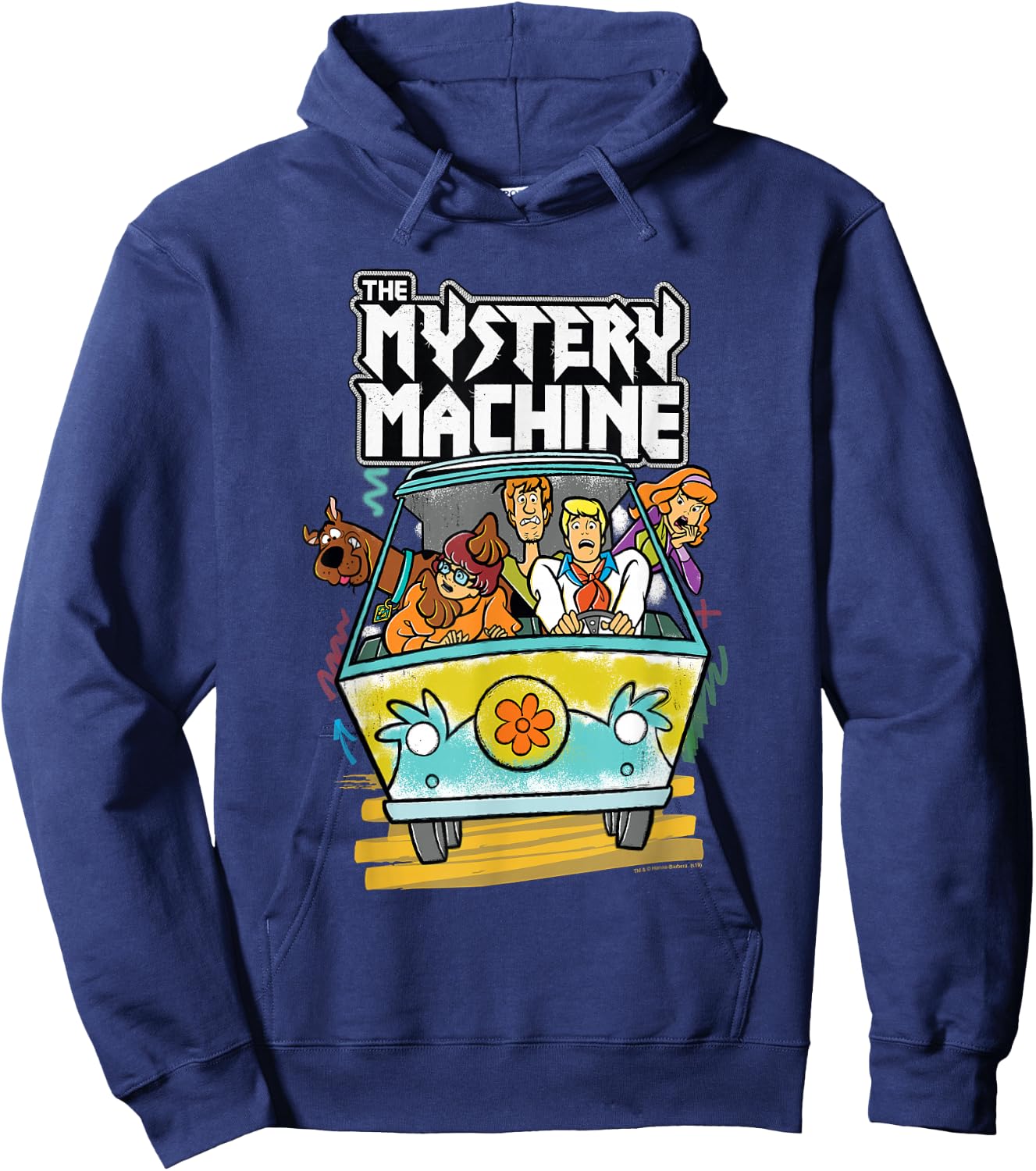 Scooby-Doo The Mystery Machine Small Hoodie - Hoodie | Navy