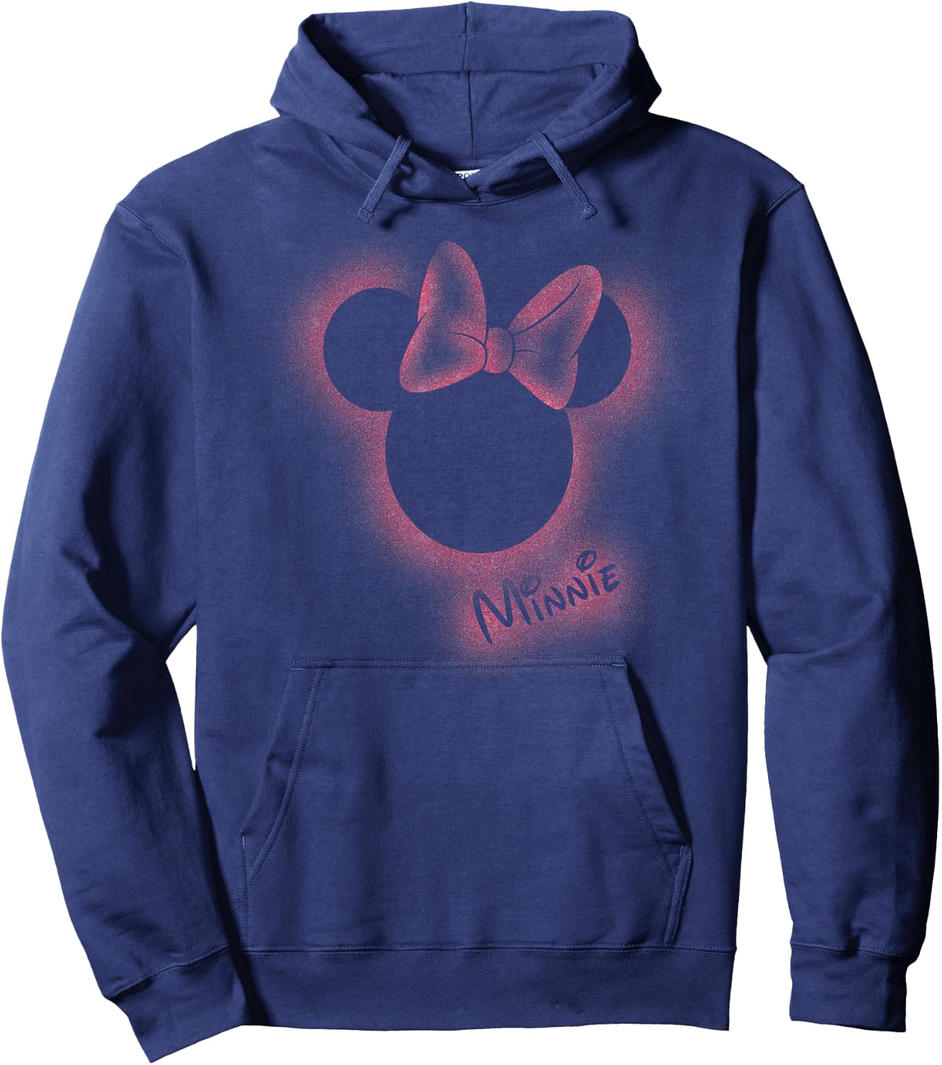 Disney - Minnie Mouse Stencil Hoodie - Hoodie | Navy