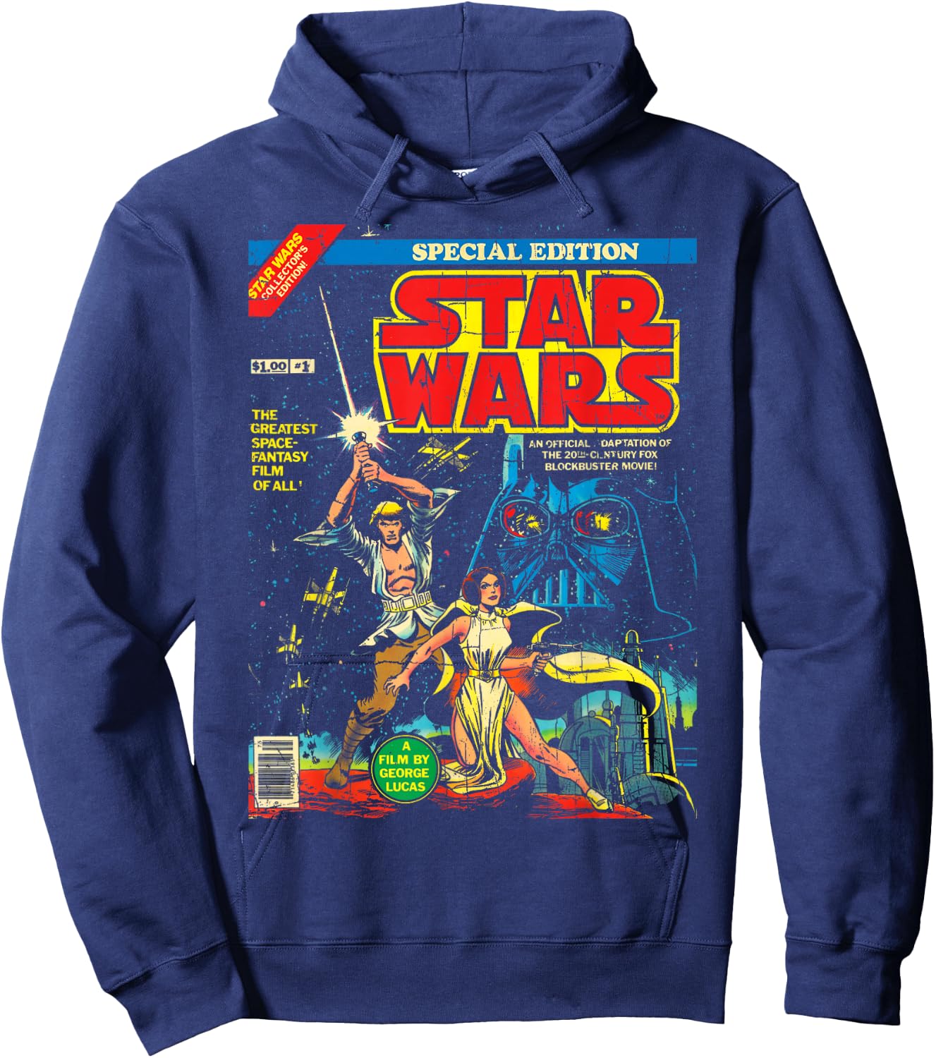 Star Wars Special Edition Comic Book Hoodie - Hoodie | Navy