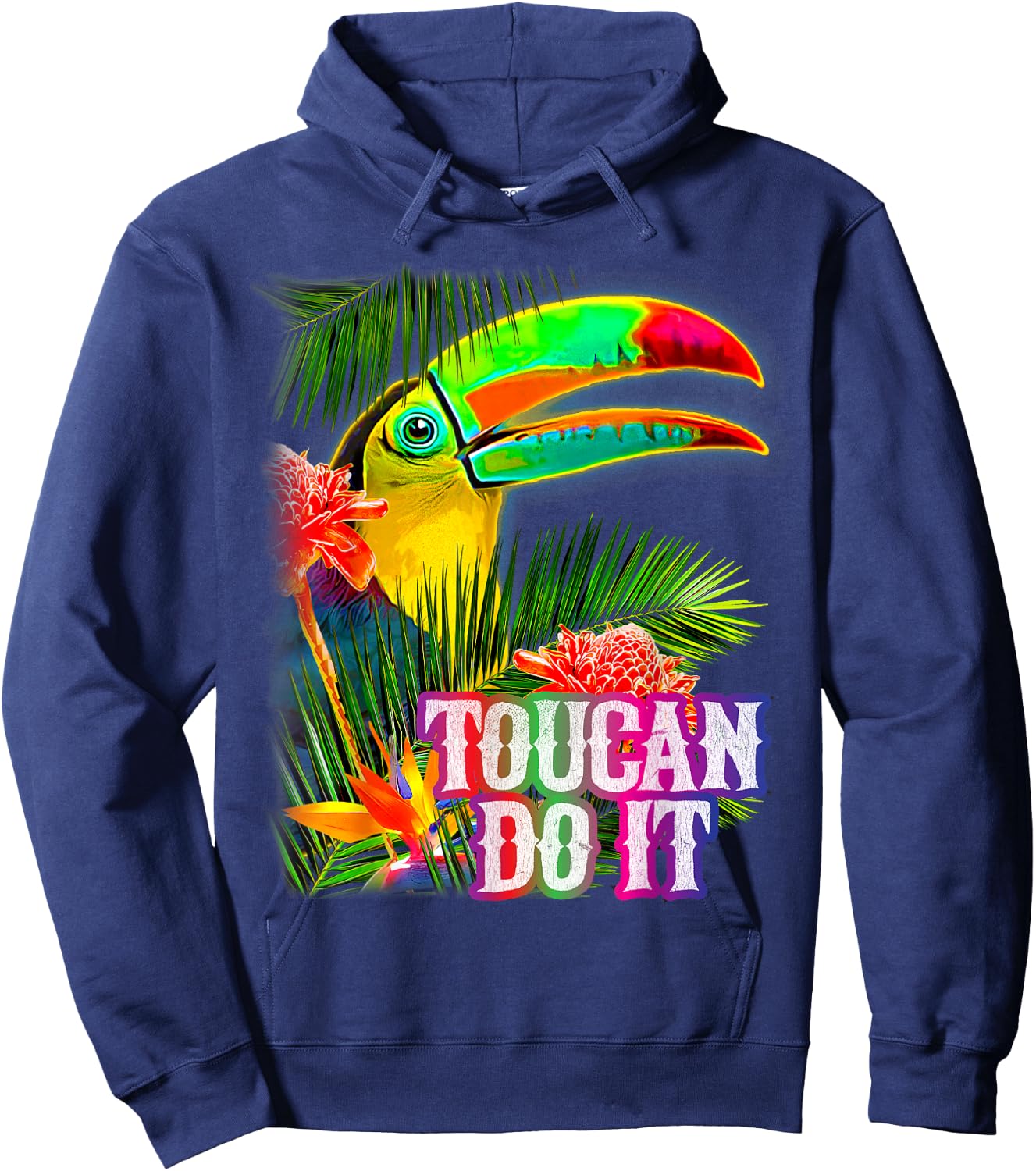Toucan Do It Hoodie - Hoodie | Navy