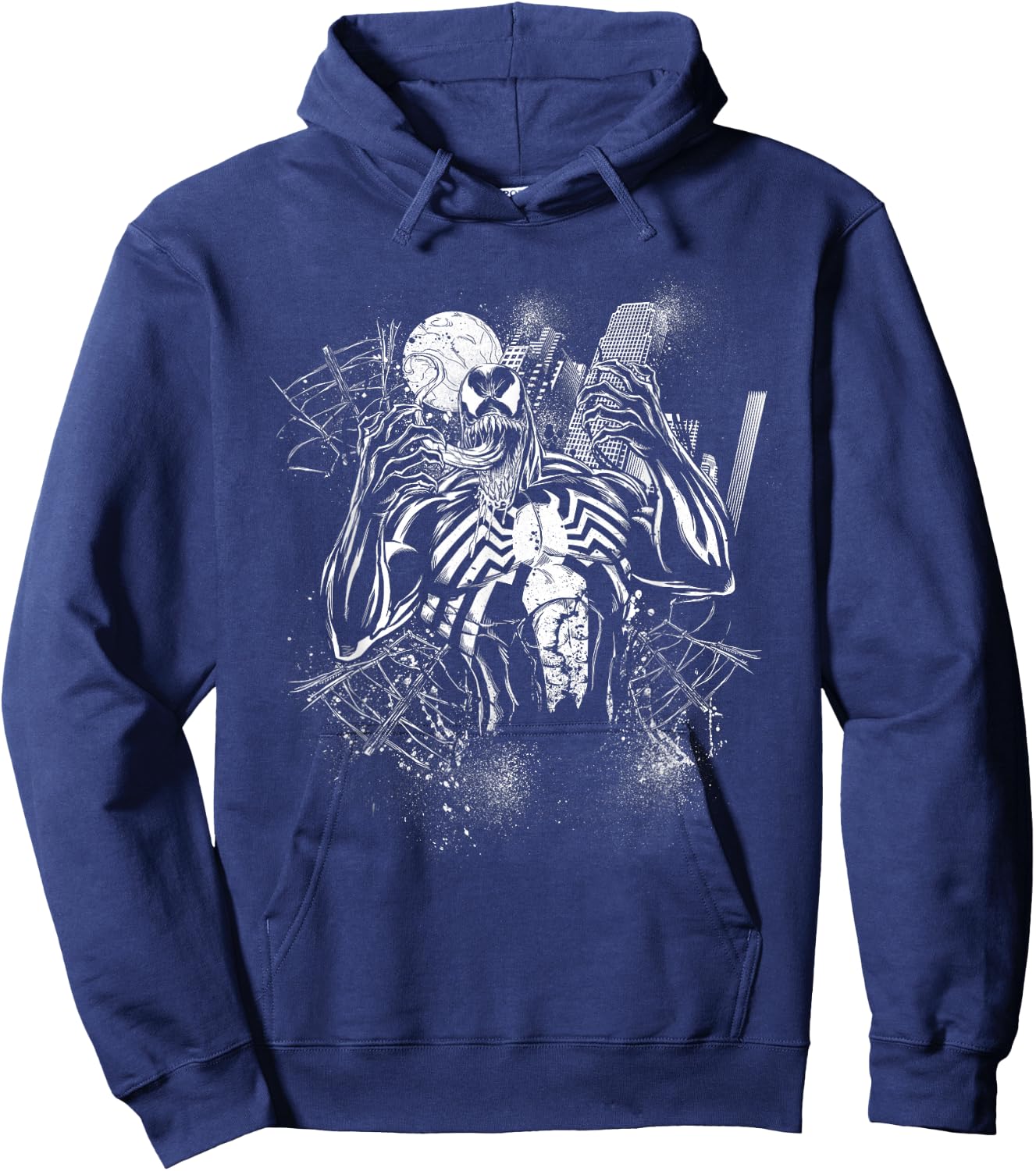 Marvel Venom Taunting Hospitality Dinner Host Hoodie - Hoodie | Navy
