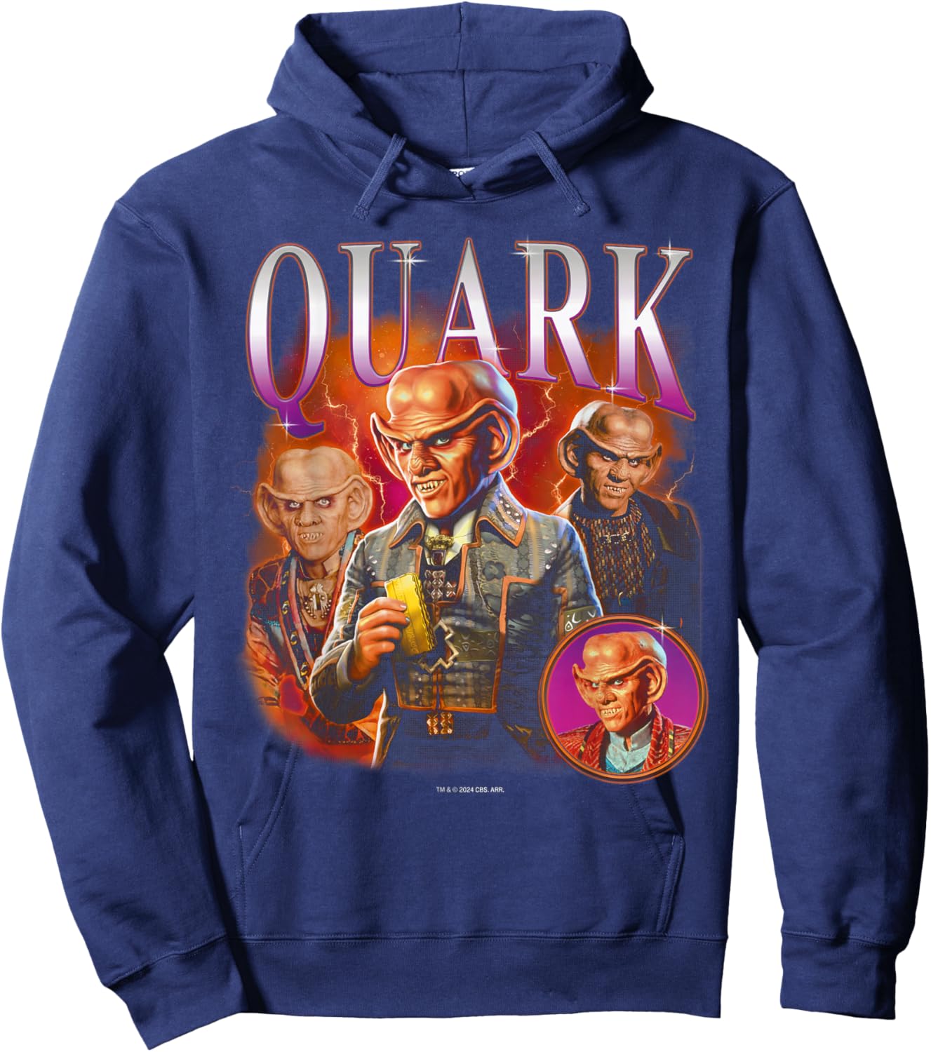 Star Trek: Deep Space Nine Quark Heartthrob Hoodie - Hoodie | Navy