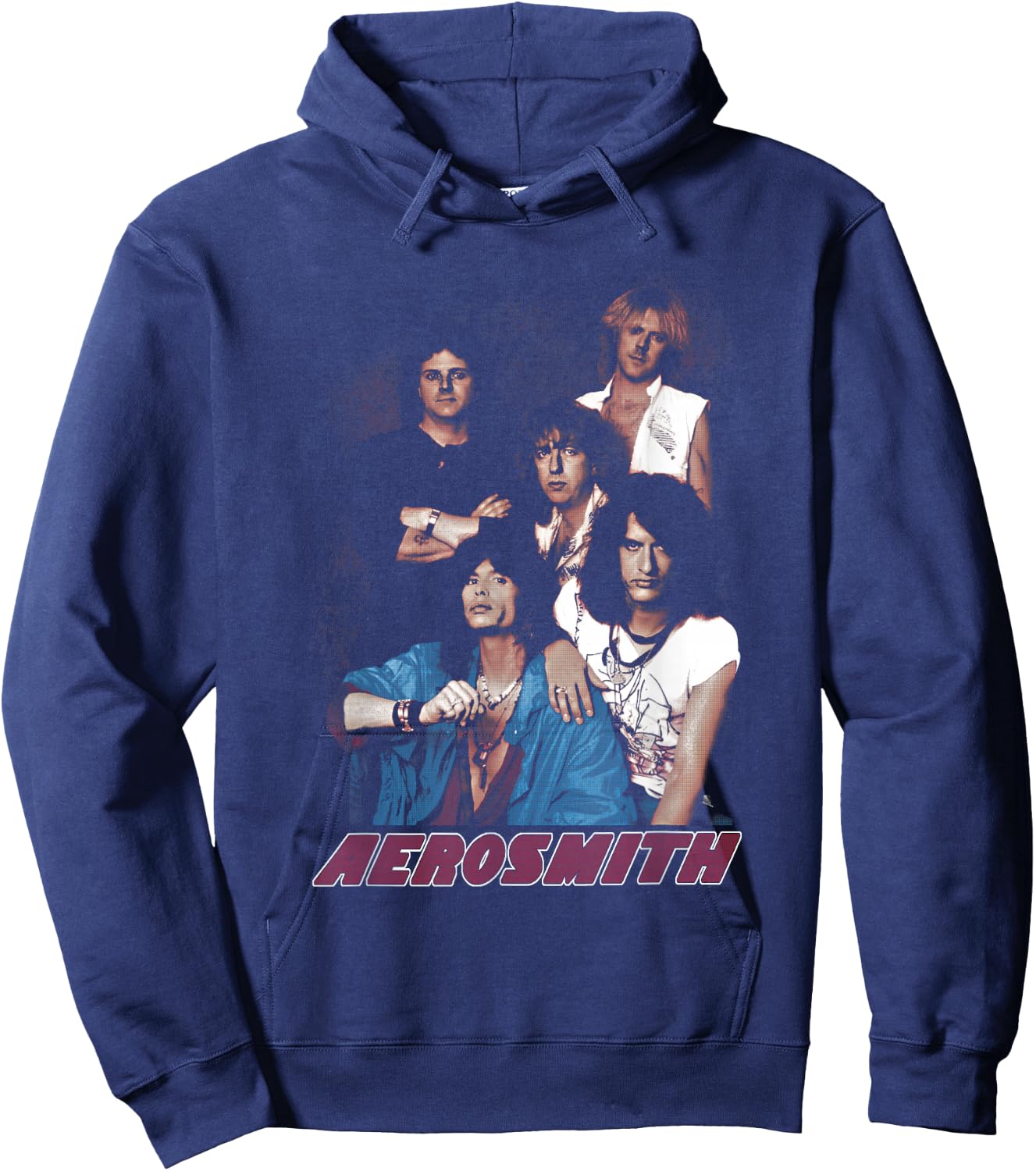 Aerosmith - Portrait Hoodie - Hoodie | Navy