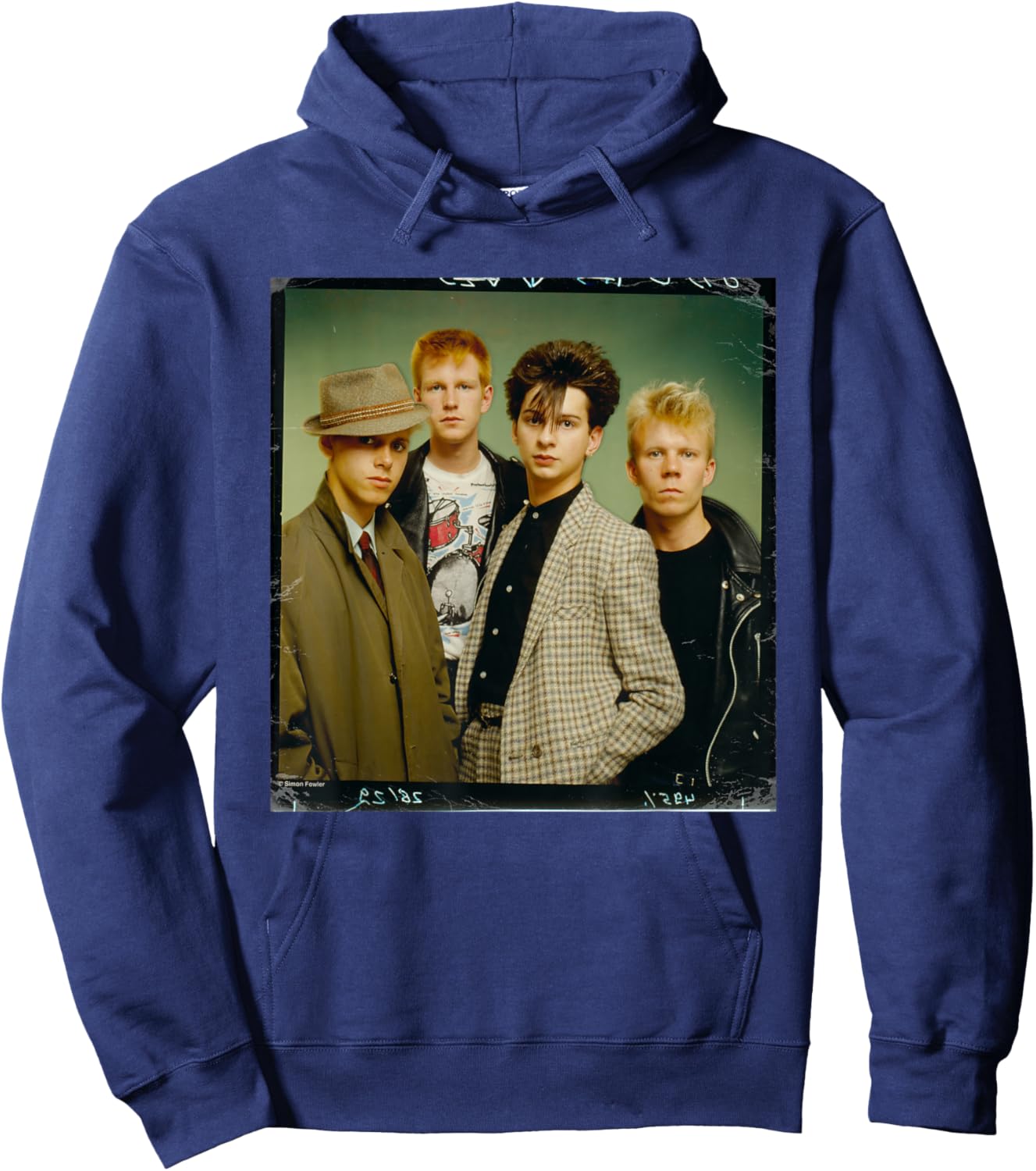 Depeche Mode London Photo Shoot by Simon Fowler Hoodie - Hoodie | Navy