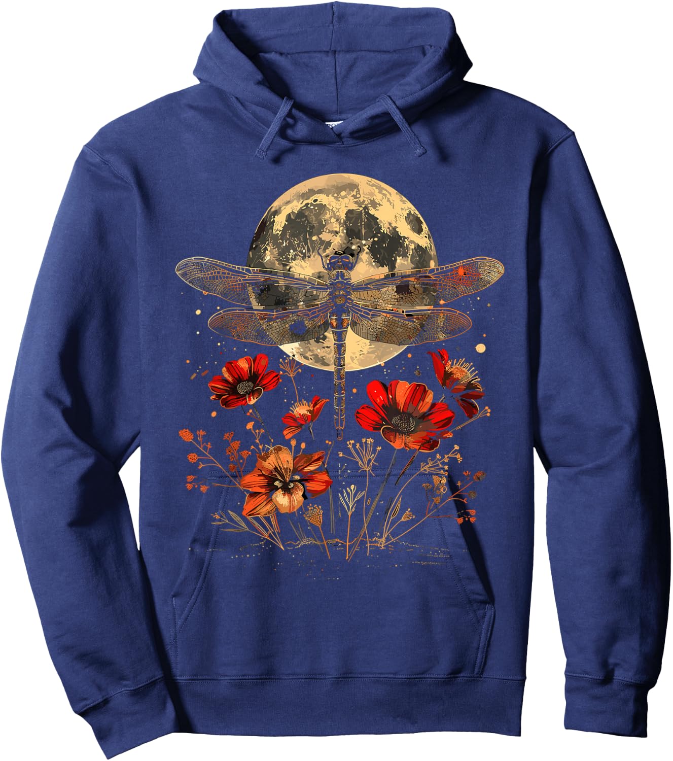 Dragonfly Lover Insect Dragonflies Nature Hoodie - Hoodie | Navy
