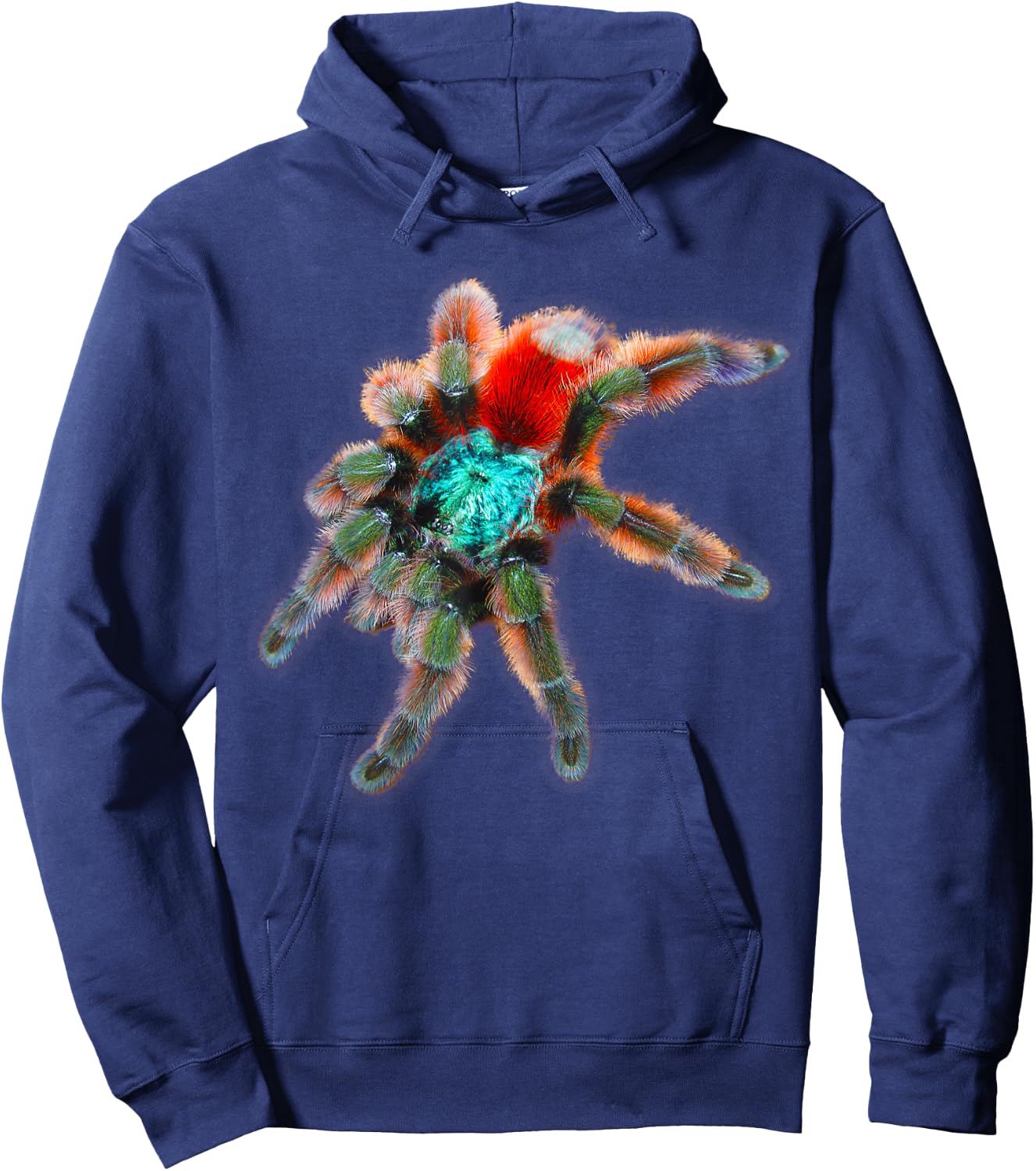Tarantula Colorful Spider Antilles Pinktoe Hoodie - Hoodie | Navy