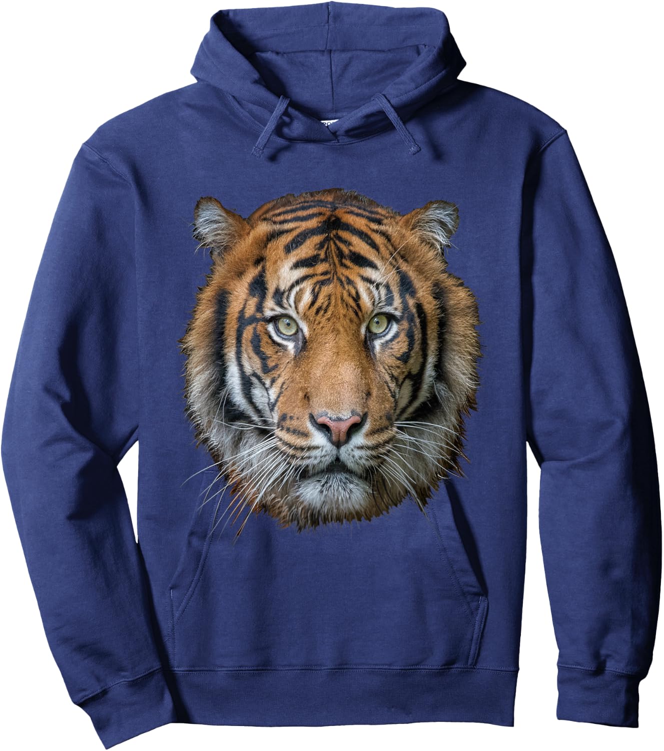 A Bengal Tiger cat wildlife shirt Hoodie - Hoodie | Navy