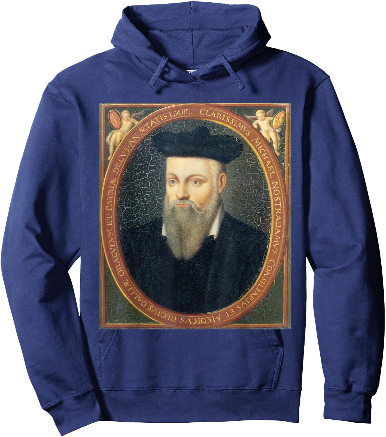 Nostradamus Nostradamus Seer Predictions Hoodie - Hoodie | Navy