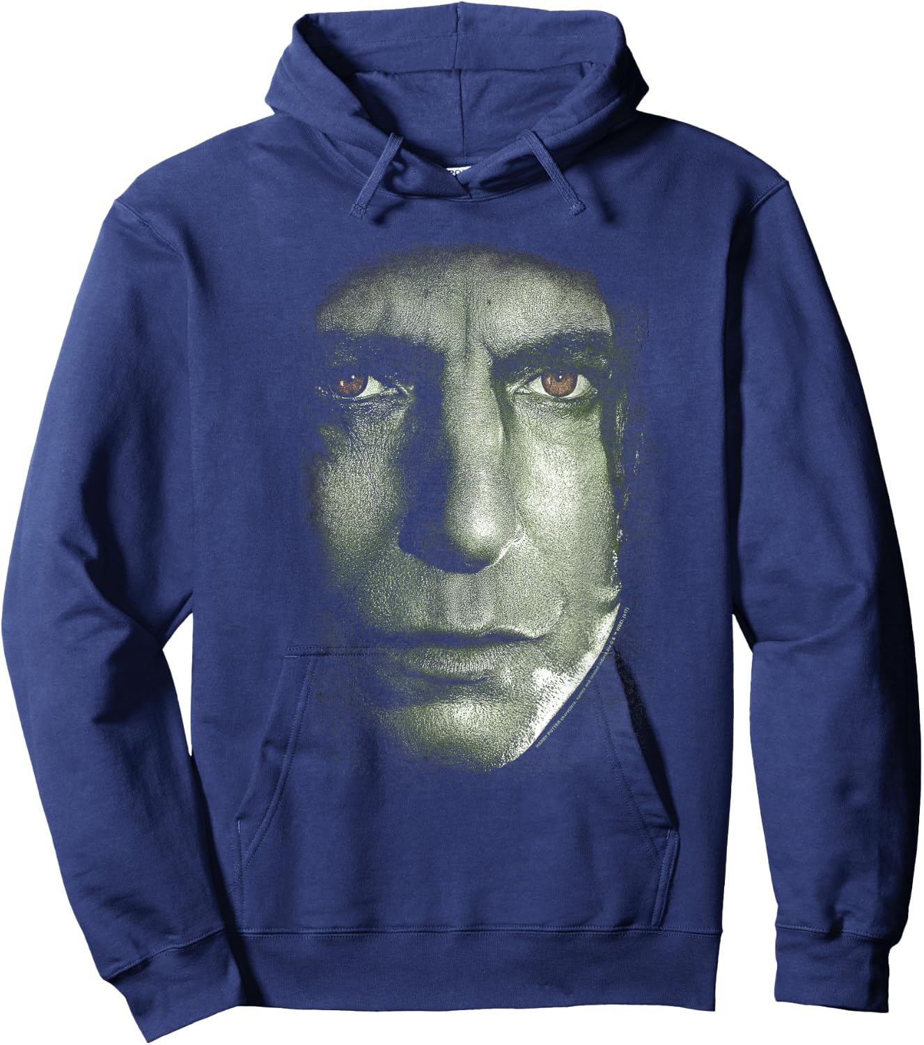 Harry Potter Snape Head Hoodie - Hoodie | Navy