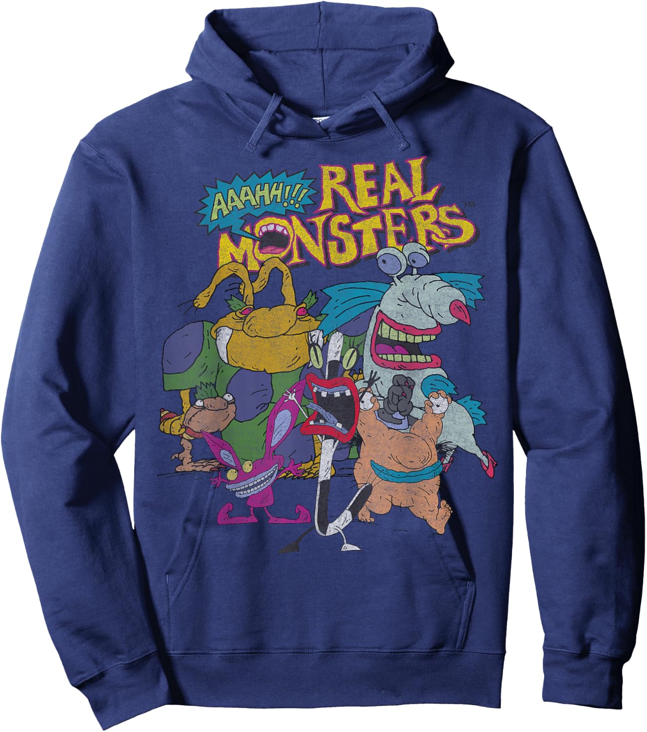 AAAHH Real Monsters Character Cast Hoodie - Hoodie | Navy