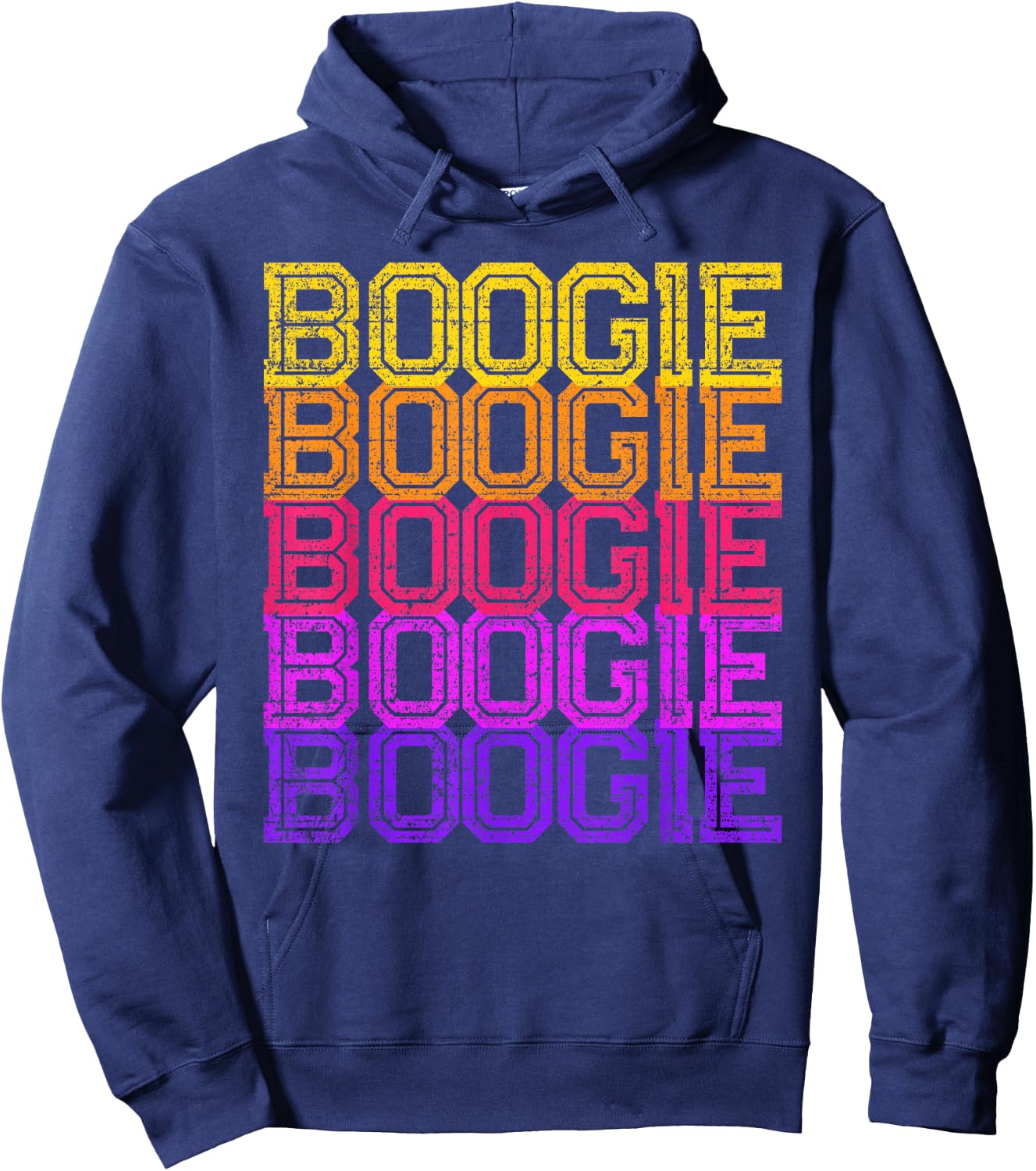 Retro Boogie Hoodie - Hoodie | Navy