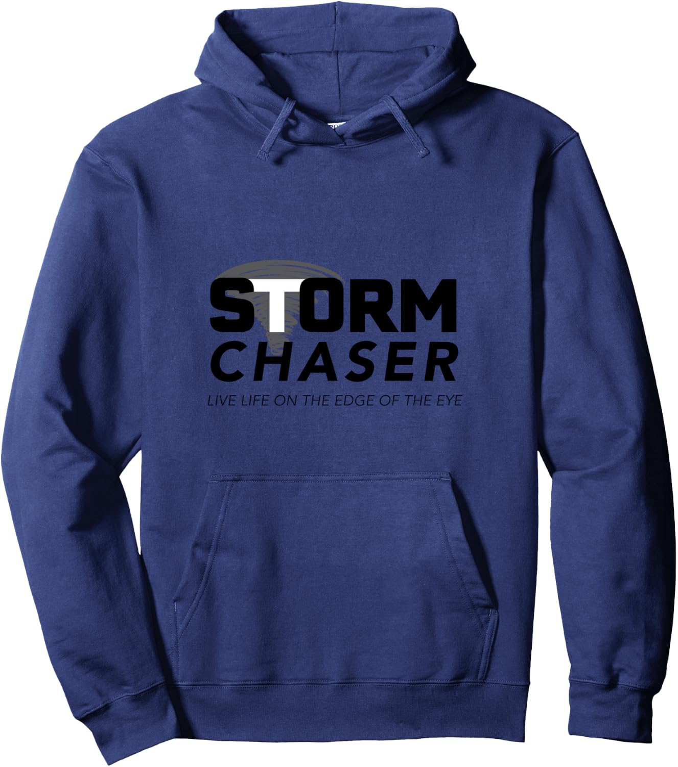 Storm Chaser Black Hoodie - Hoodie | Navy