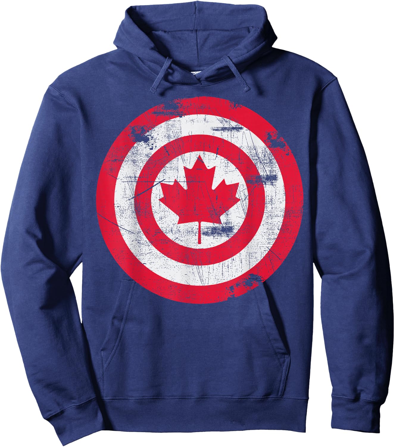 Captain Canada Flag Hoodie - Hoodie | Navy