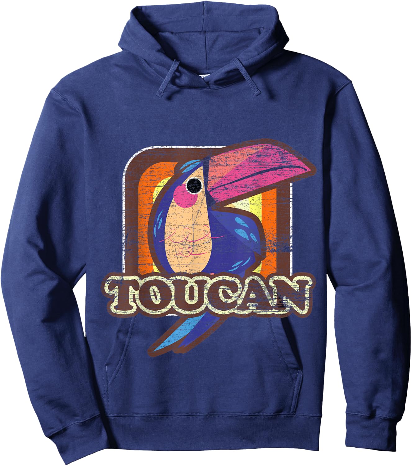 Animal Wildlife Gift Nature Bird Tropic Toucan Hoodie - Hoodie | Navy