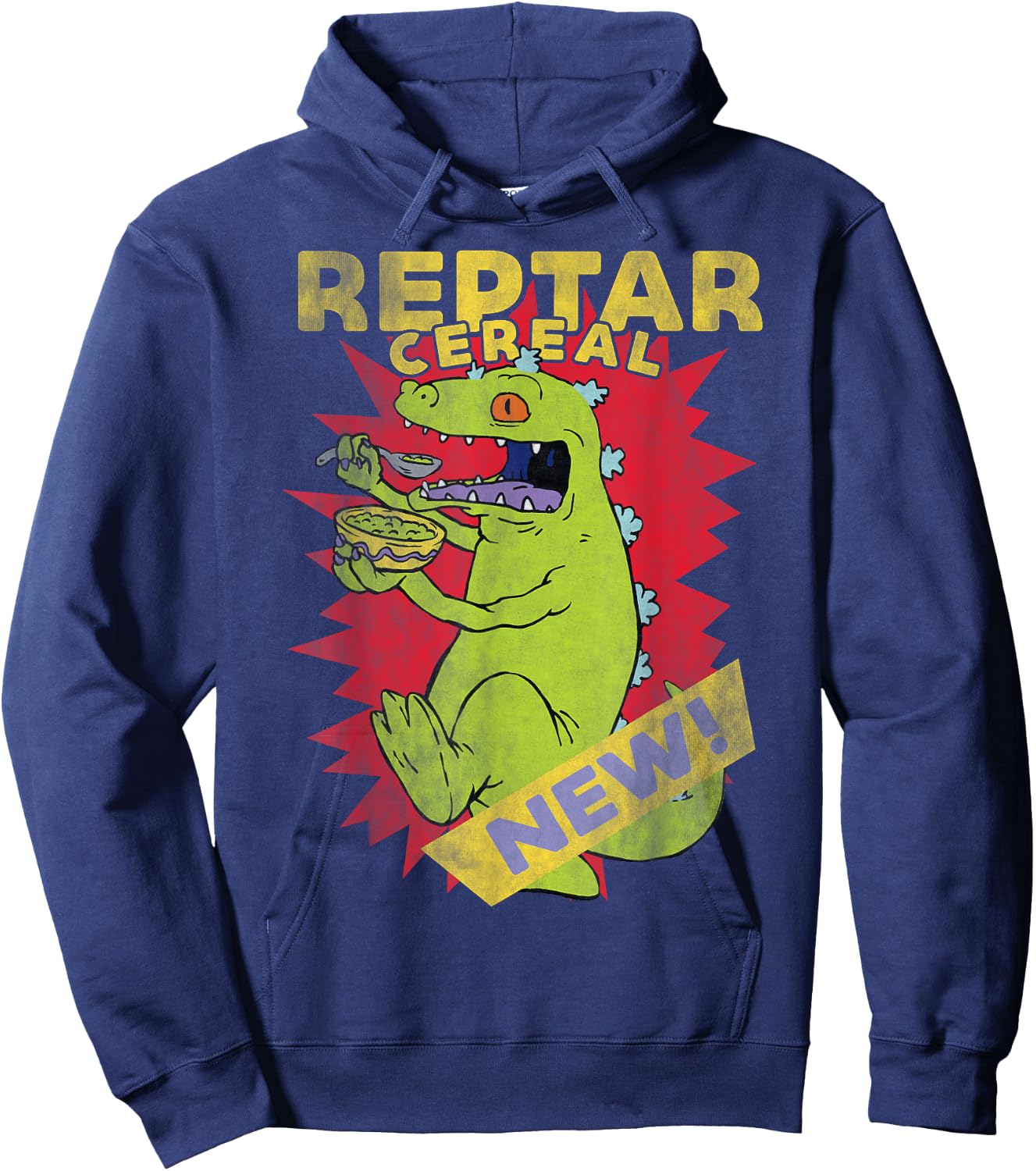 Nickelodeon Reptar Cereal Hoodie - Hoodie | Navy