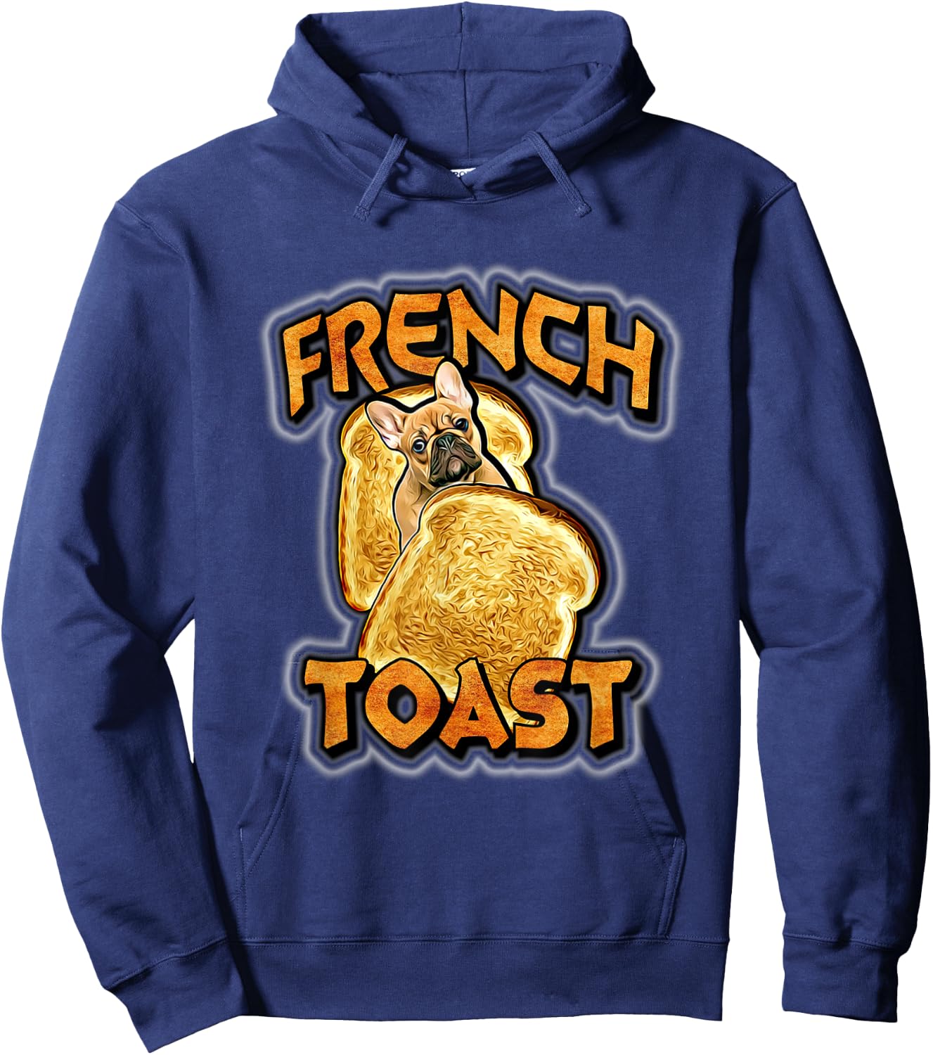 French Toast Shirt Hoodie - Hoodie | Navy