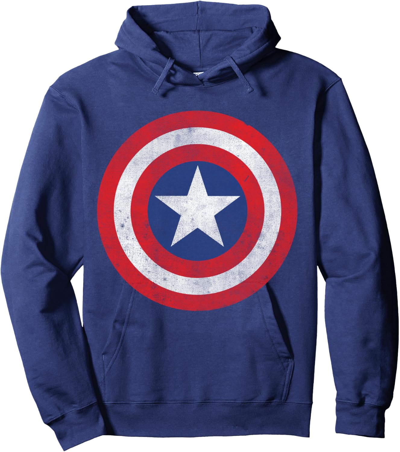 Marvel Captain America Classic Shield Hoodie - Hoodie | Navy