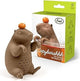 Genuine Fred CAPYBARAHHH Tea Infuser, Cute Capybara Design- For Loose Leaf Tea, Flexible, Easy to Clean Silicone, Fun Gift Tea Lovers, Clever Kitchen Gadget