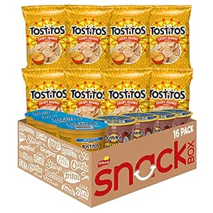 Tostitos Tortilla Chips Chip & Dip Pack, 3oz Tostitos Crispy Rounds & 3.8oz Medium Dip