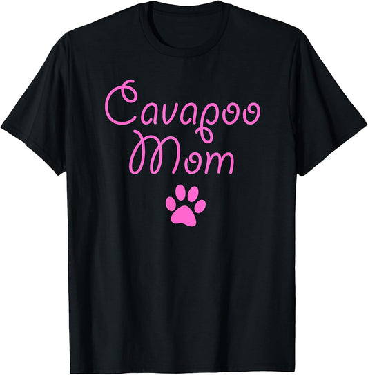 Cavapoo Mom - Cute Dog Paw | Gift - Graphic