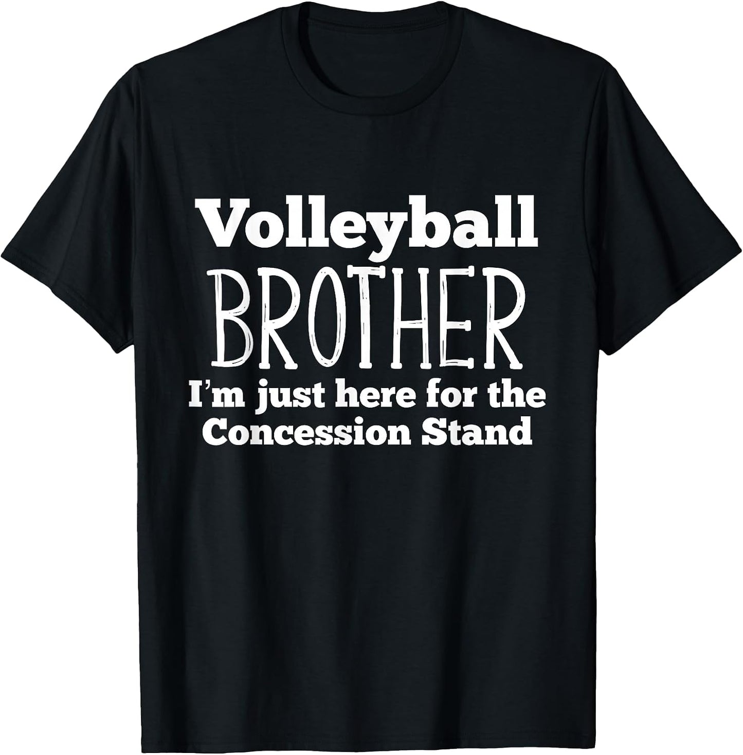 Funny Volleyball Brother Boys Shirt Sibling Son Game