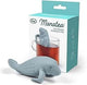 Genuine Fred, MANATEA, Manatee Reusable Silicone Tea Infuser, Blue, Fun Gift Tea Lovers, Clever Kitchen Gadget
