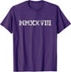 Class of 2028 Shirt MMXXVIII Graduation Him Her Senior 2028