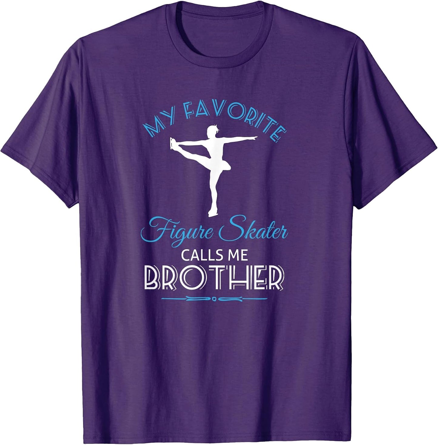 Ice Skating Brother T Shirt - Figure Skate