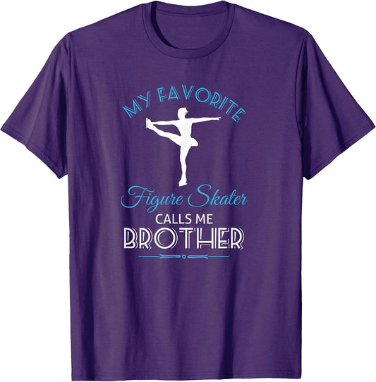 Ice Skating Brother T Shirt - Figure Skate