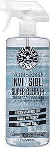 Chemical Guys Nonsense Colorless & Odorless All Surface Cleaner - Clear, Safe for Vinyl, Rubber, Plastic, Carpet, and Upholstery, pH Balanced, Residue-Free, Unscented, 32 oz Spray