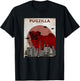Funny Pug Shirts Pugzilla -Adults Black Small Classic Fit Short Sleeve Monster-Themed Cartoon