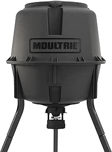 Moultrie 200 Lb Deer Feeder Standard - Bluetooth App Control, Pairs with Edge 3 for Full Remote Access, No Subscription