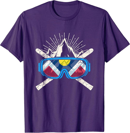 Denver Colorado Ski Skiing Men Women Kids Youth Boys Girls