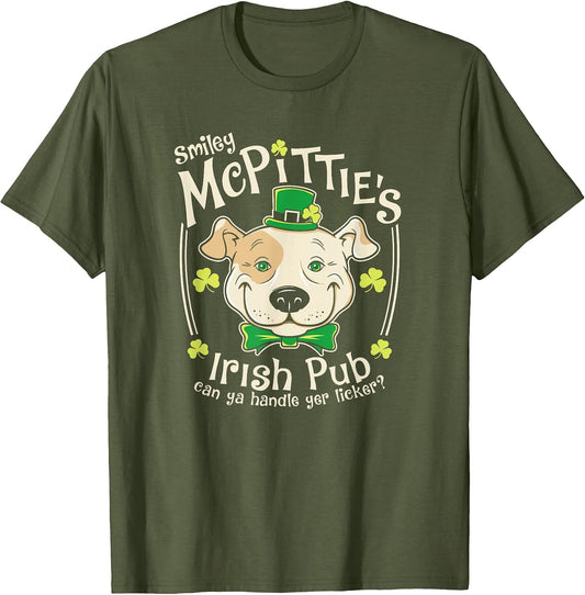 Pit Bull St. Patrick's Day McPittie Irish Pub