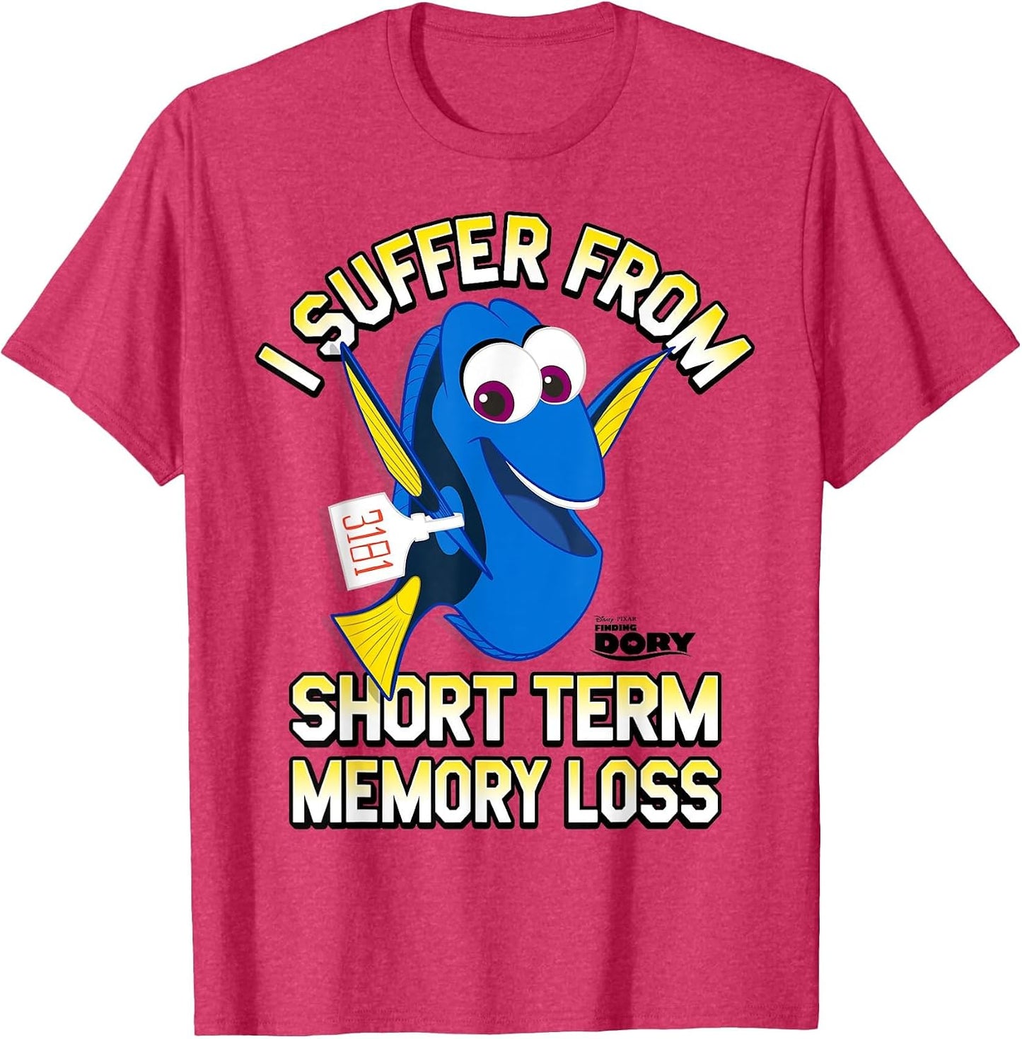 Disney Pixar Finding Dory I Suffer From Memory Loss Logo