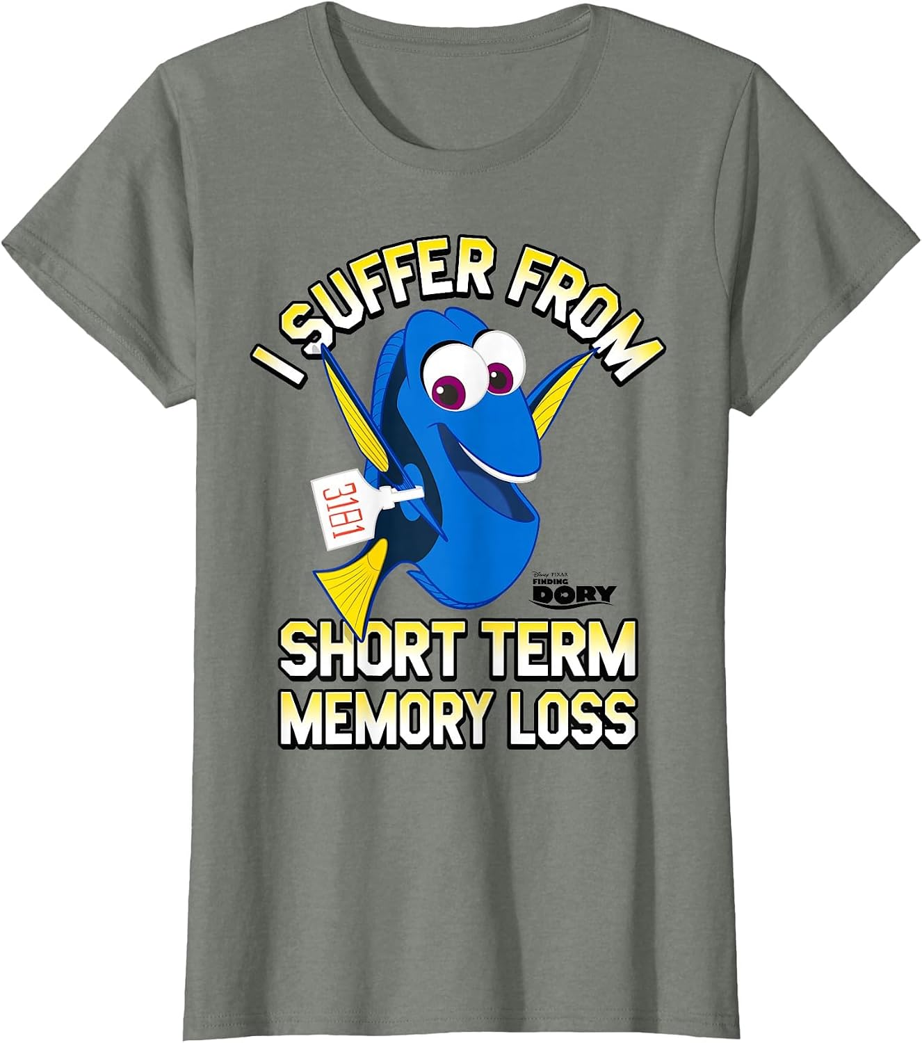 Disney Pixar Finding Dory I Suffer From Memory Loss Logo