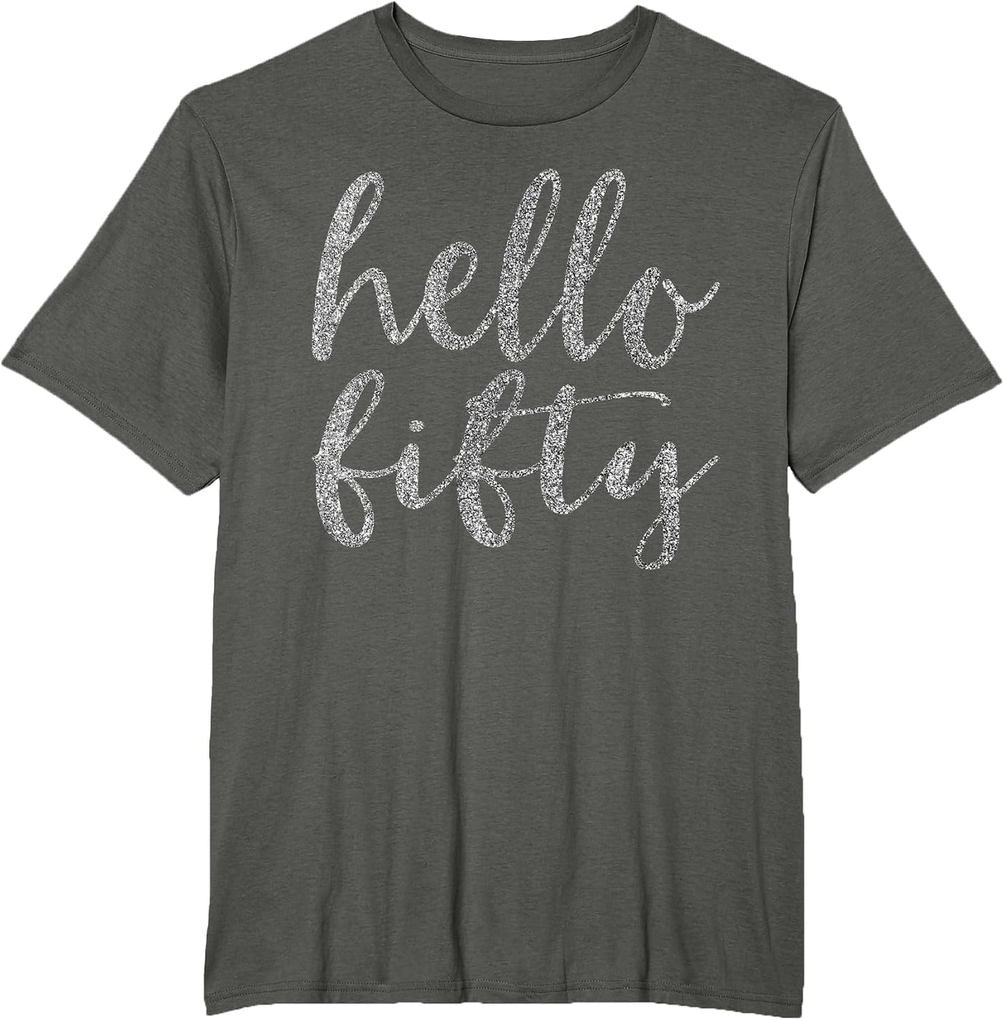 Hello Fifty 50th Birthday Squad 50 Year Old T Shirt Women