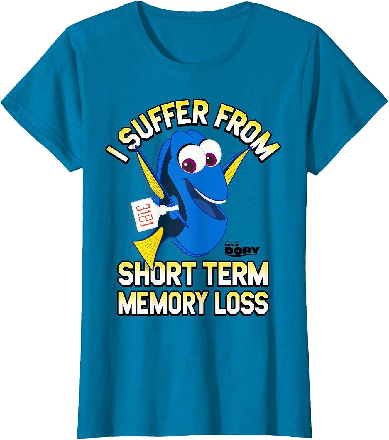 Disney Pixar Finding Dory I Suffer From Memory Loss Logo