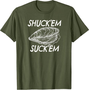 Shuck em and Suck em Oysters Beach Bar in the Summer Sand Men Women